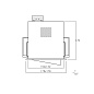 ART-E-174 LED светильник встраиваемый карданный   Downlight   -  Встраиваемые светильники 